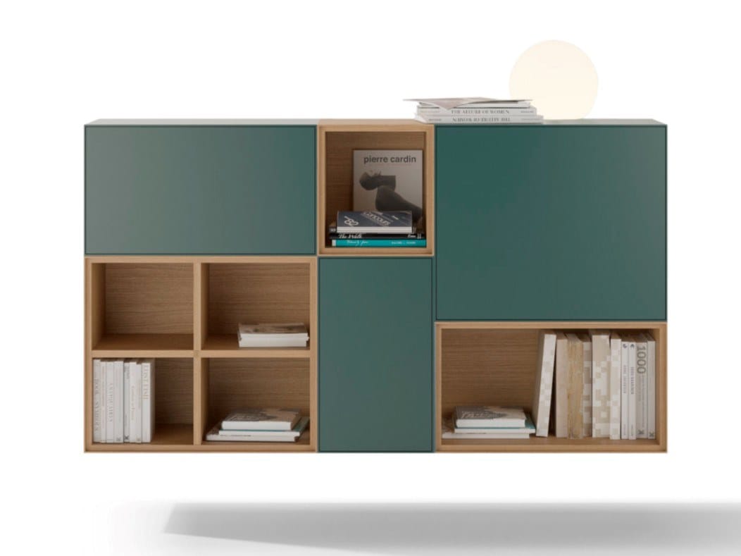 Секционный подвесной шкаф из дерева TREKU Lauki ARCH-00007257