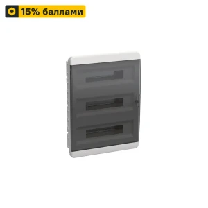 89370934 Щит распределительный встраиваемый IEK Tekfor TF5-KP12-V-54-41-K01-K03 ЩРВ-П-54 54 модуля IP41 пластик цвет белый STLM-1448598