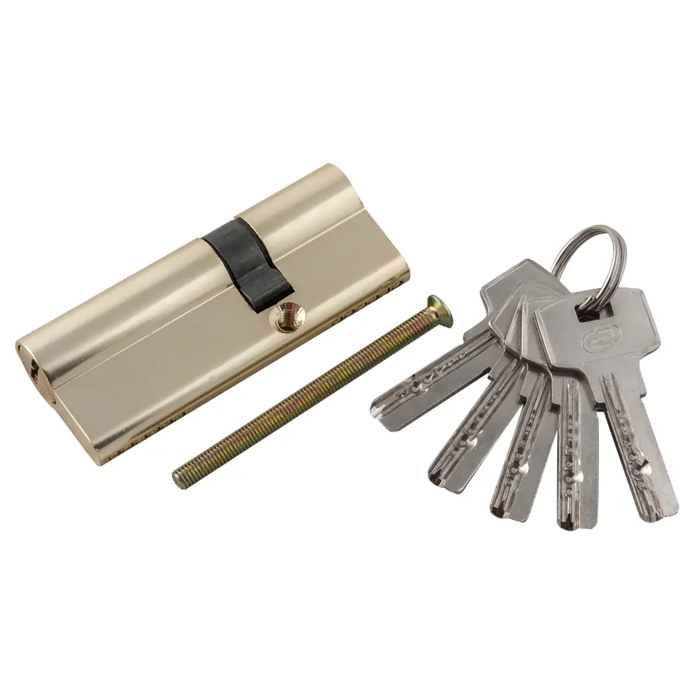 Цилиндр Standers ключ/ключ 30х50 золото, TT-CAB3050GD STLM-2164720 - Вид №1