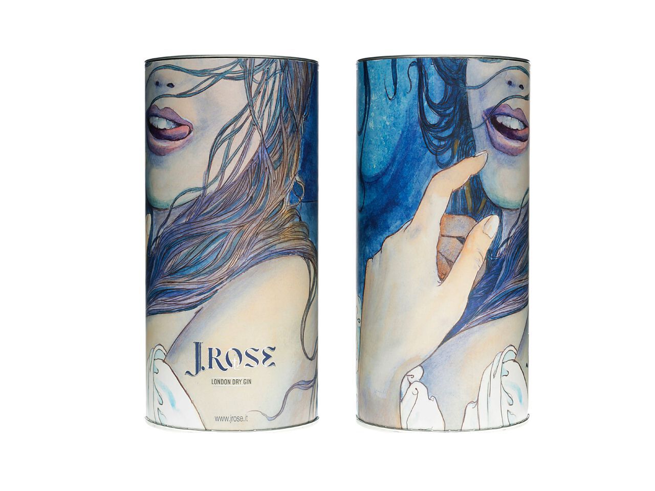 Бутылка джина с этикеткой ручной работы J.Rose J. Rose London Dry Gin ARCH-00151575 - Вид №1