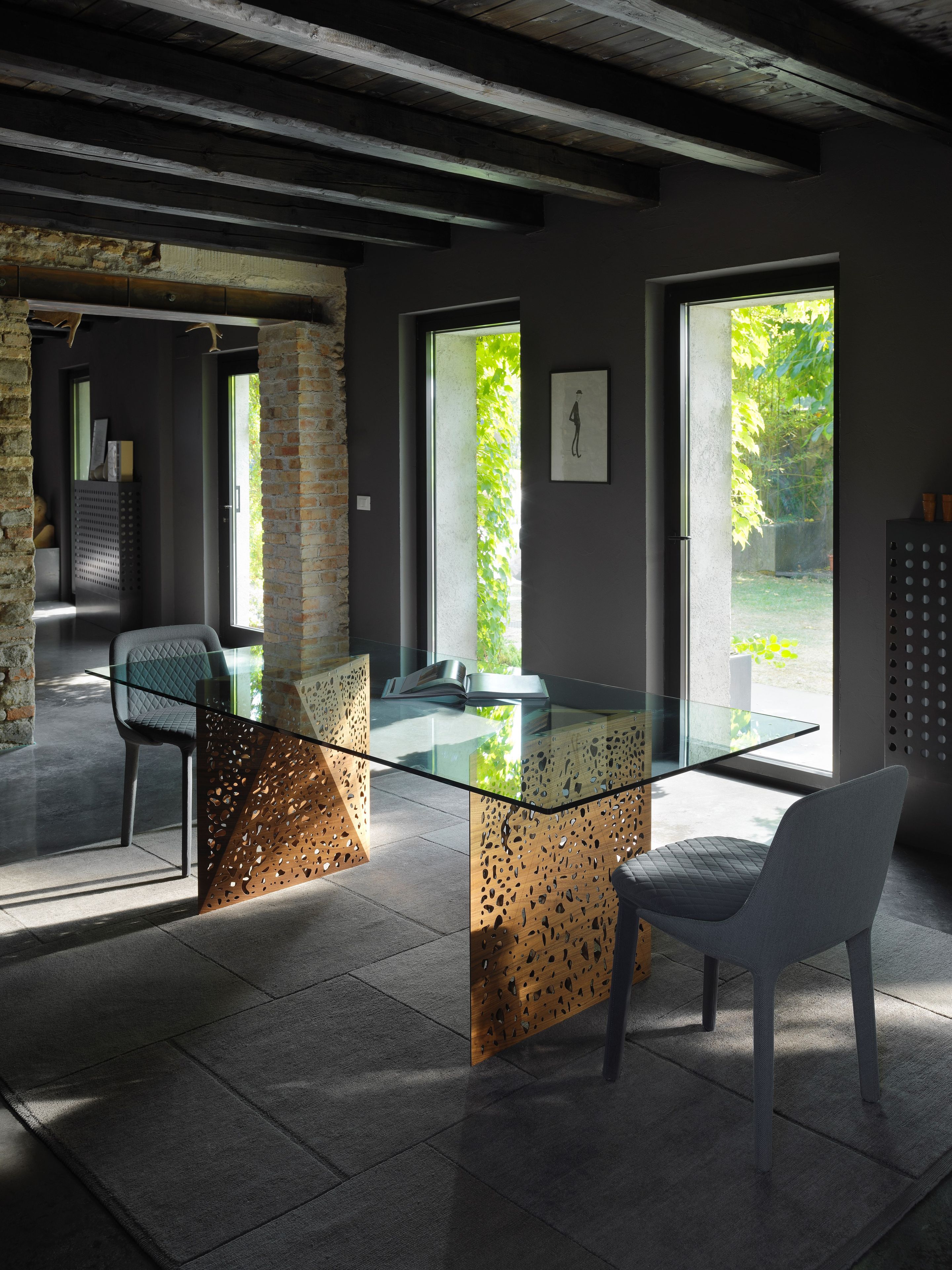 Прямоугольный стол Casamania & Horm Riddled ARCH-00047790 - Вид №2