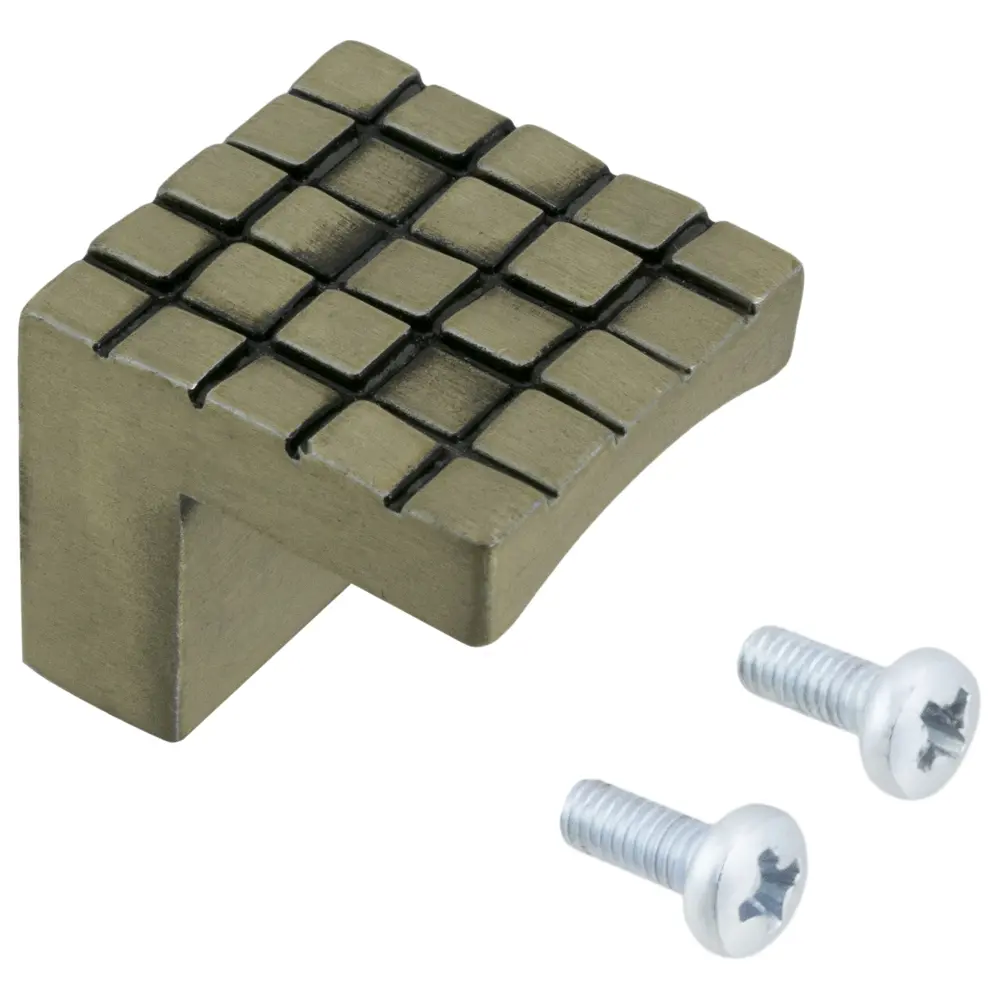 Мебельная ручка-кнопка Kerron бронза STLM-2025060 - Вид №1