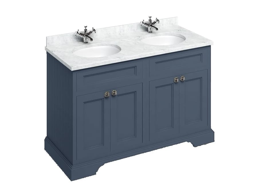 Двойной МДФ умывальник с дверцами Burlington MINERVA ARCH-00049685 - Вид №3