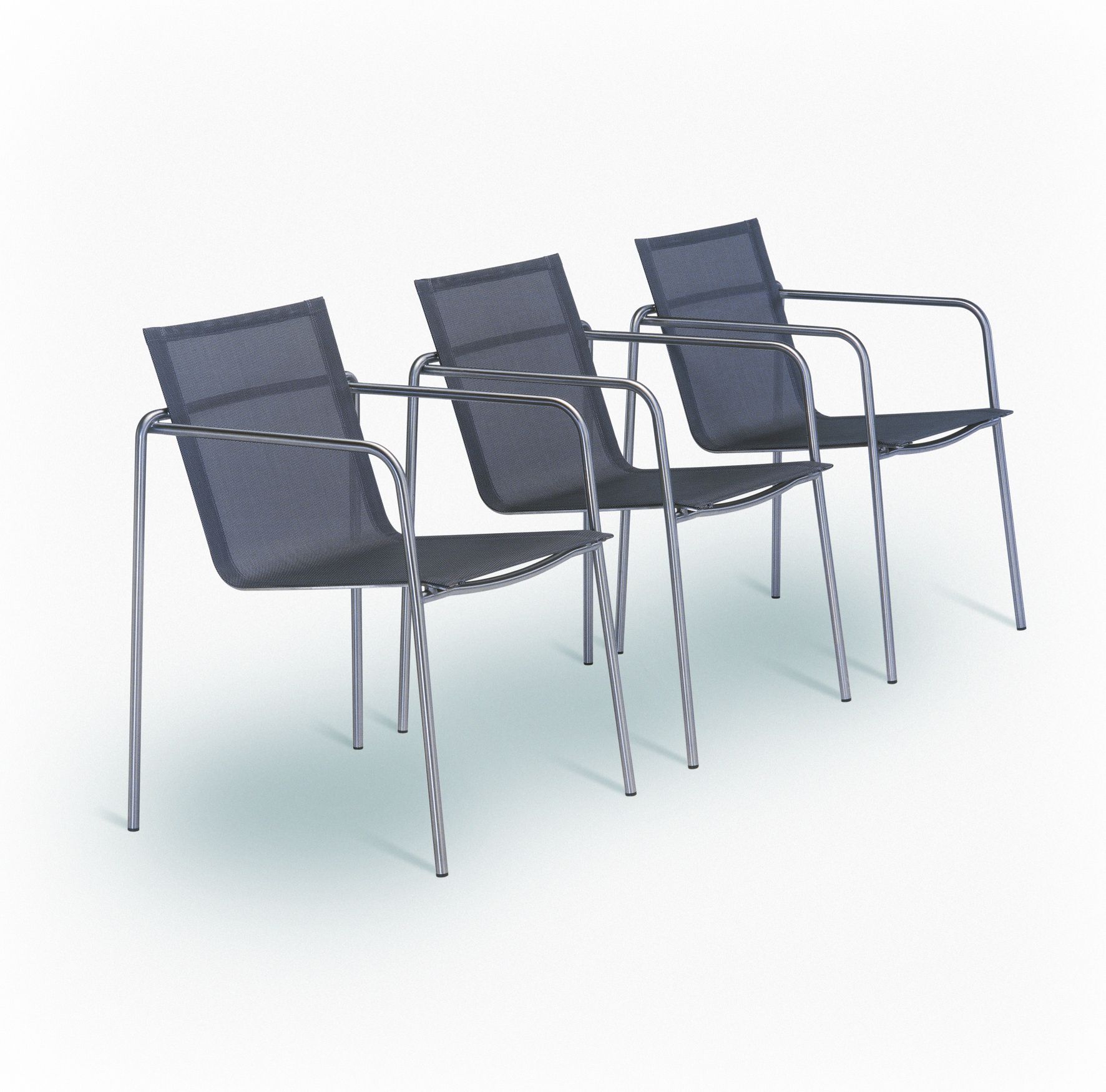 Штабелируемый садовый стул с подлокотниками FISCHER MÖBEL Taku ARCH-00022429 - Вид №13