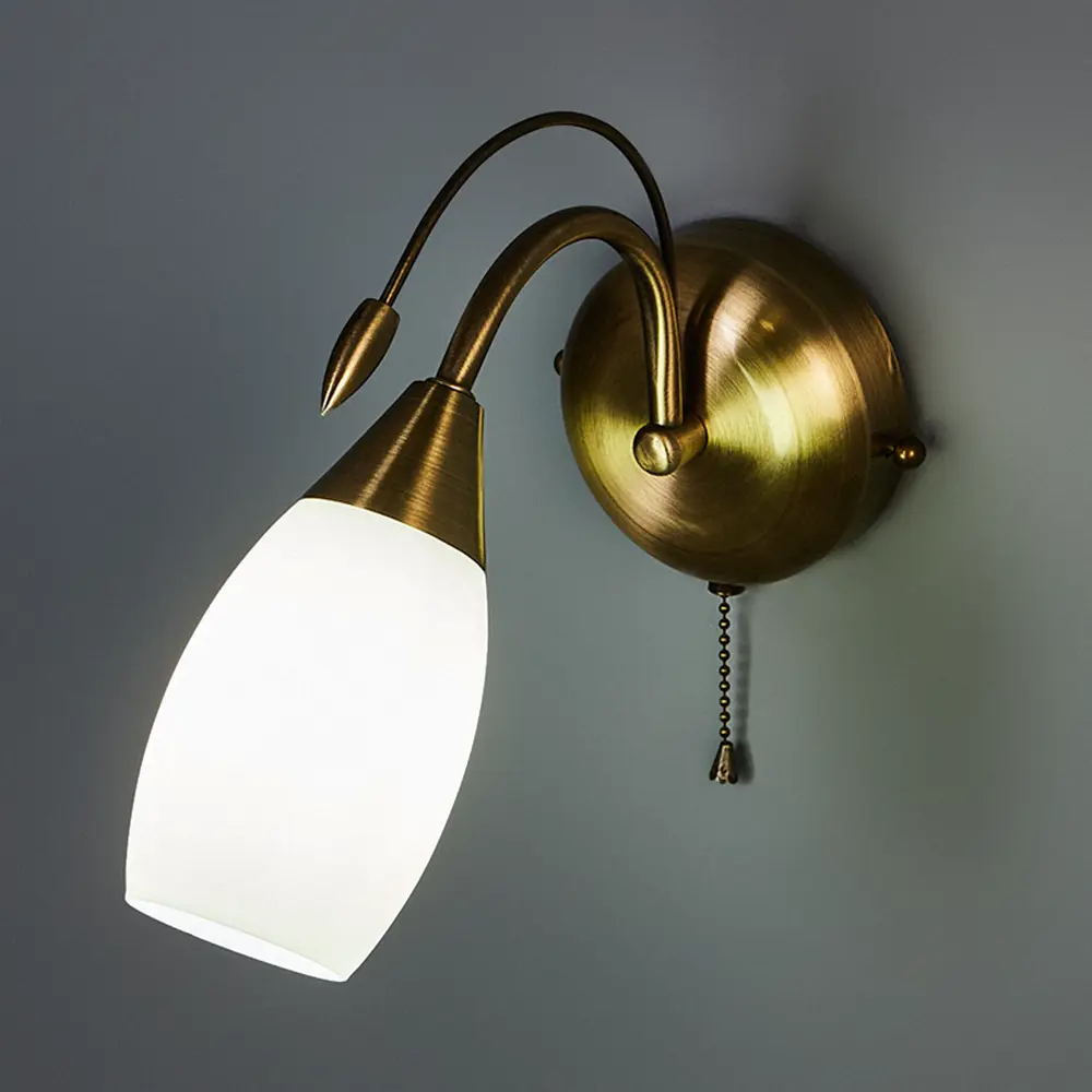 Бра Eurosvet Ginevra в стиле античная бронза для уютного интерьера 82020735 STLM-0017754 - Вид №1