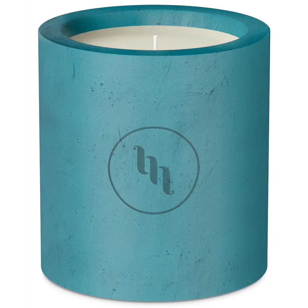 Свеча ароматизированная в гипсе Salto зеленая 7 см Bago home STLM-2102985