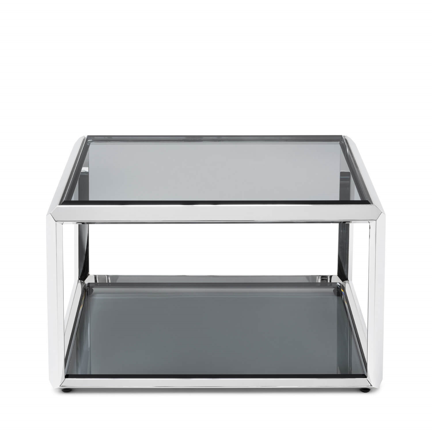 450279-BS ABHIKA ПРИБОРНЫЙ СТОЛ FORTUNE H37 59X37 BLACK/SILVER 