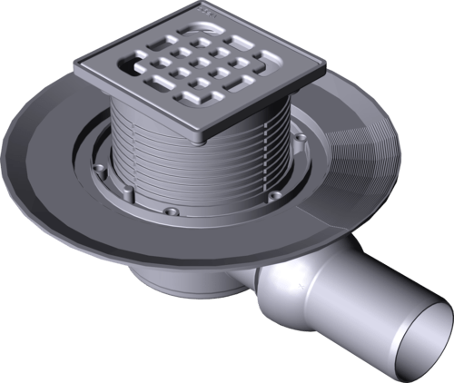 Канализационная арматура  Трапы для ванных Advantix  Трапы для ванных комнат VIEGA 557 119 Модель 4935.1 Santreyd  - Вид №5