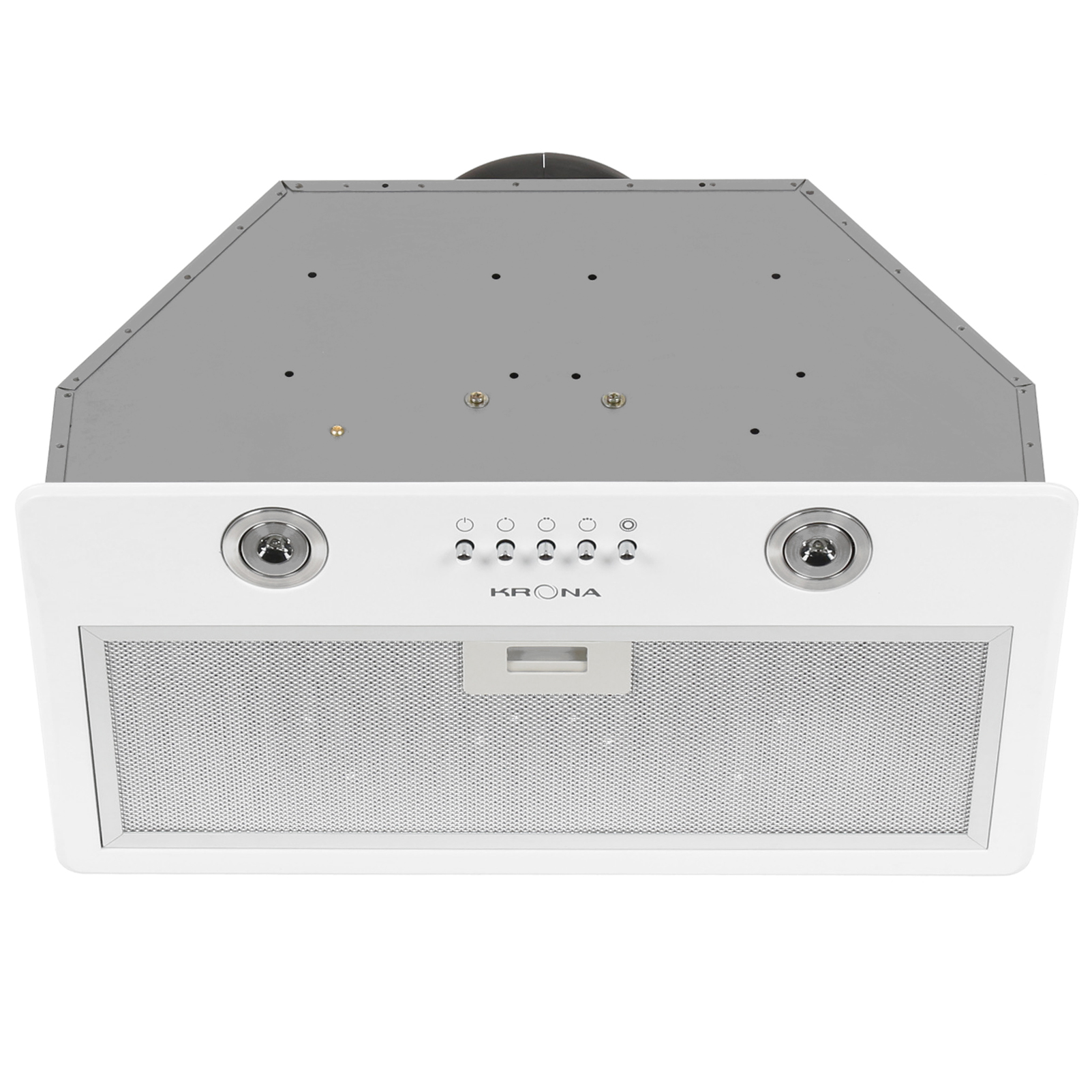 8184306 Вытяжка полновстраиваемая KRONA RUNA 600 PB белый STDN-0002000 - Вид №1