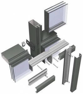 Reynaers Aluminium Сплошная фасадная система Curtain wall