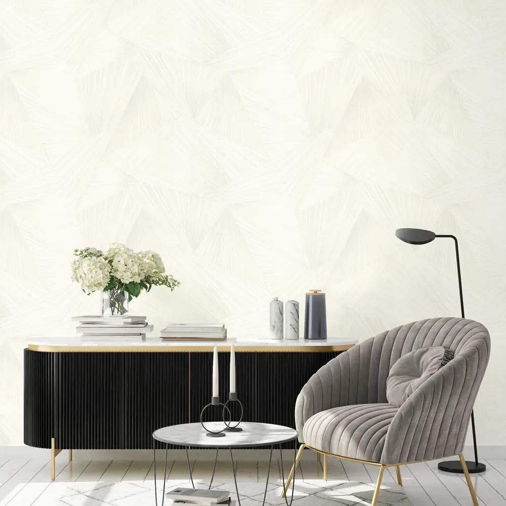Обои флизелиновые Wall Decor Спектр белые 1.06 м 75190-12АСП STLM-2143206 - Вид №2