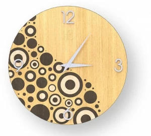 LIGNIS® Настенные часы из инкрустированного дерева Dolcevita brio 10.017 / 10.095