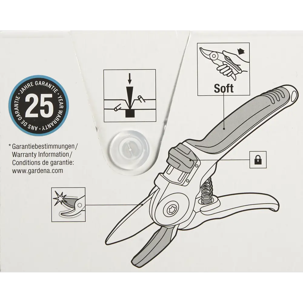 Секатор садовый Gardena Classic ø18 мм STLM-2039242 - Вид №2