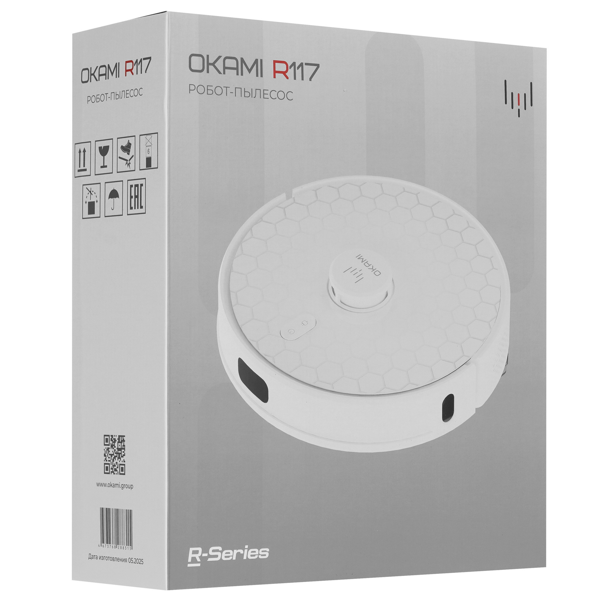 9277231 Робот-пылесос Okami R117 белый STDN-0124325 - Вид №9