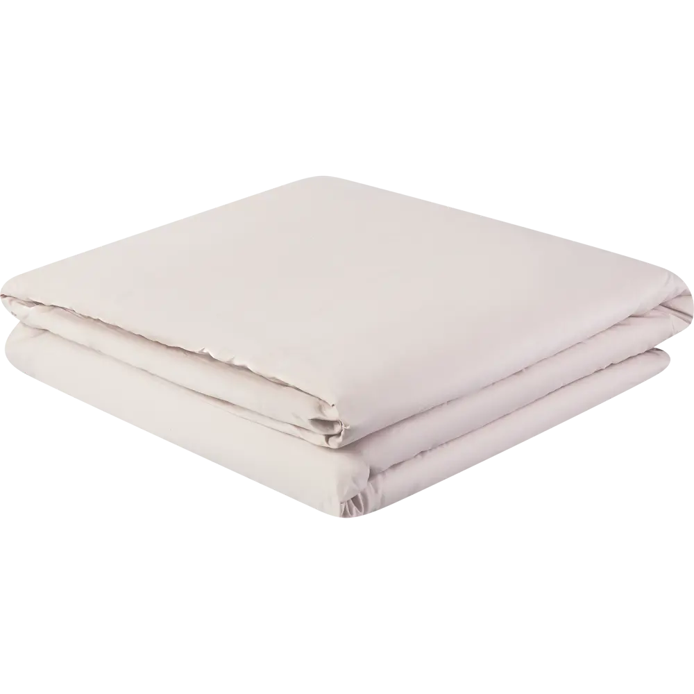 Пододеяльник Inspire 145x215 см сатин цвет пыльно-розовый STLM-2169697