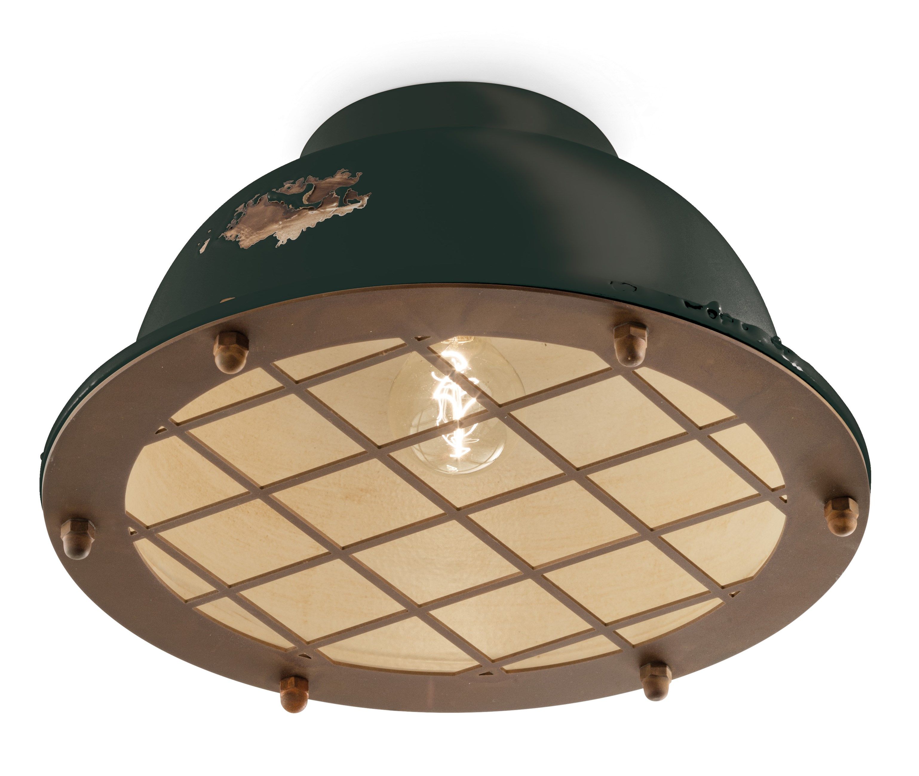 Керамический потолочный светильник FERROLUCE Industrial ARCH-00039789 - Вид №4