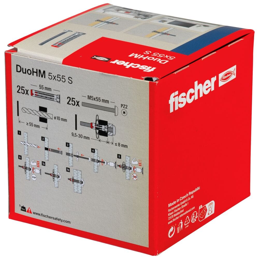 Дюбель FISCHER DuoHM ARCH-00080658 - Вид №11