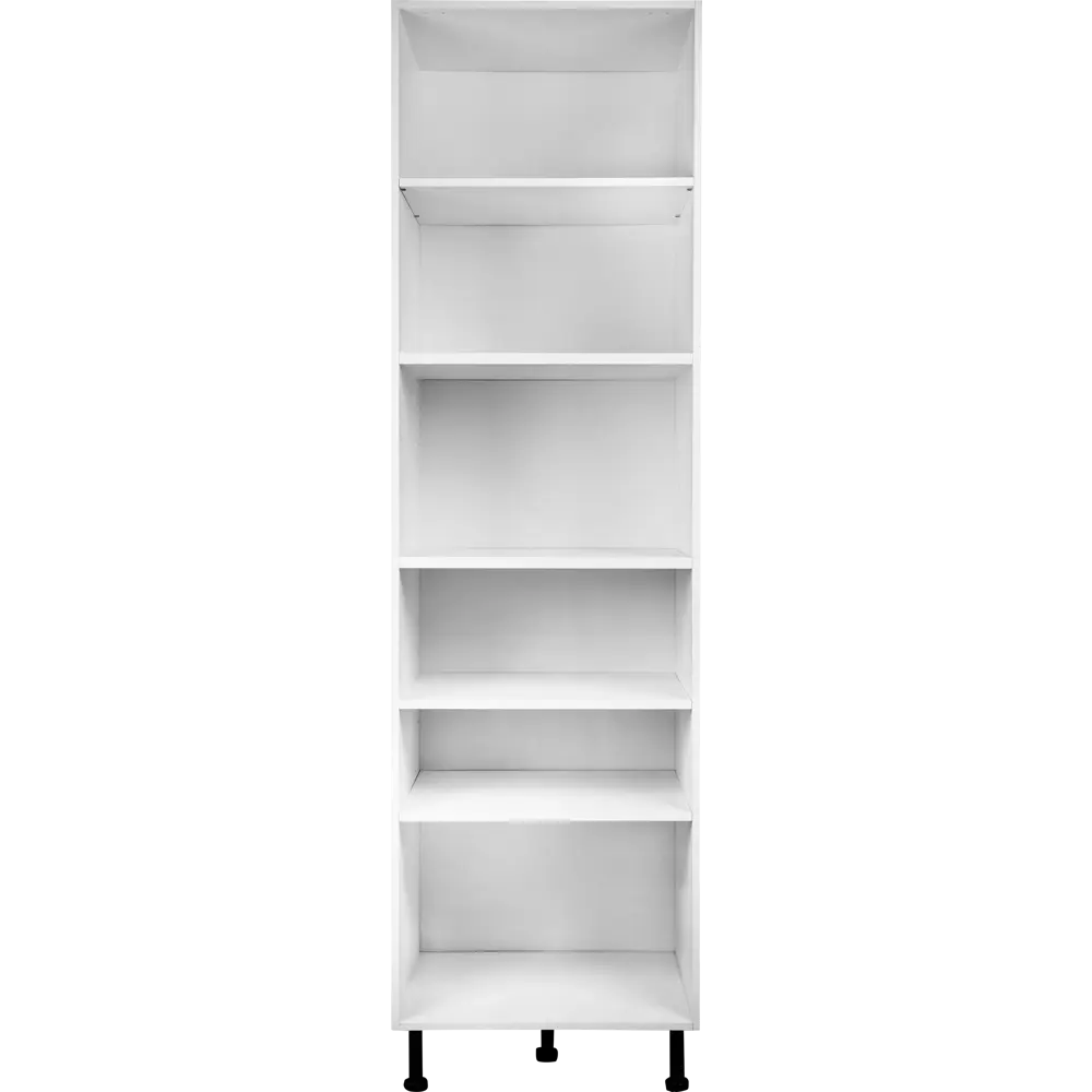 Колонка напольная 60x200x56 см, ЛДСП, цвет белый DELINIA STLM-2194297 - Вид №1