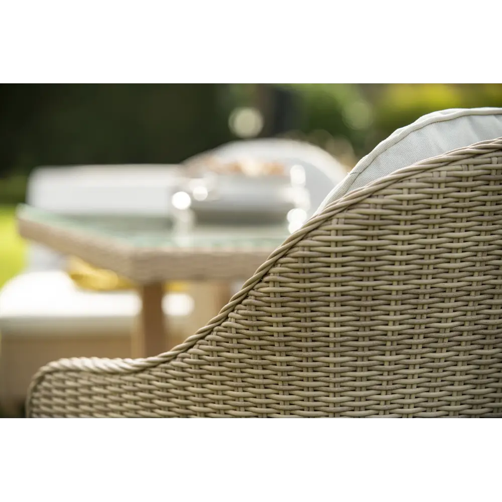 Кресло садовое NATERIAL Medena с подушками - алюминий и искусственный ротанг 87082102 STLM-0073136 - Вид №17