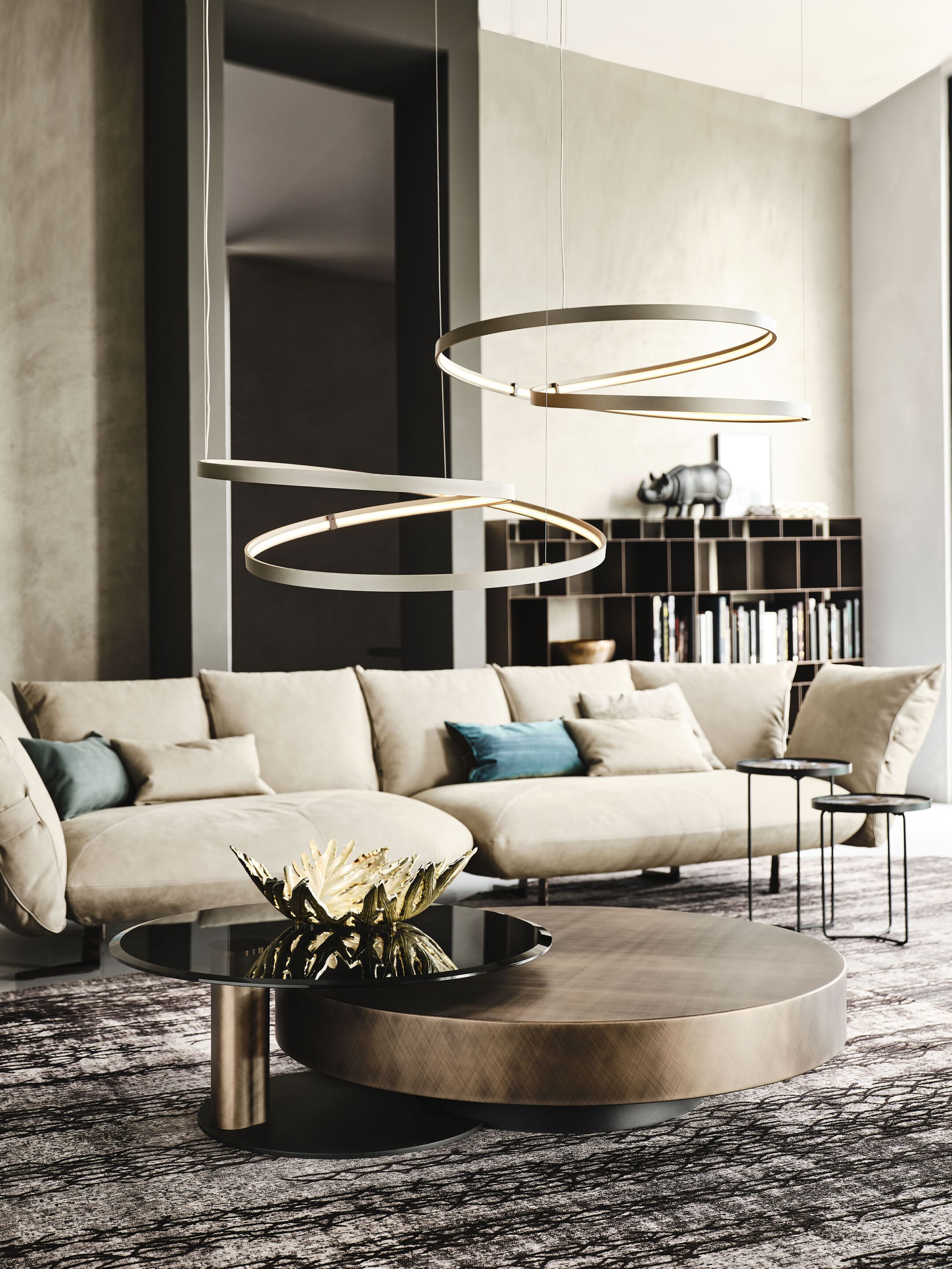 Низкий круглый журнальный столик Cattelan italia Арена ARCH-00117945 - Вид №2