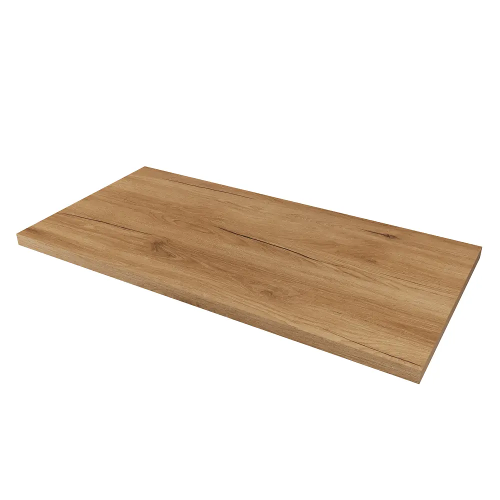 Столешница кухонная Slotex Верея 120x60x3.8 см ДСП цвет золотистое дерево DELINIA ДСП Постформинг STLM-2014790 - Вид №4