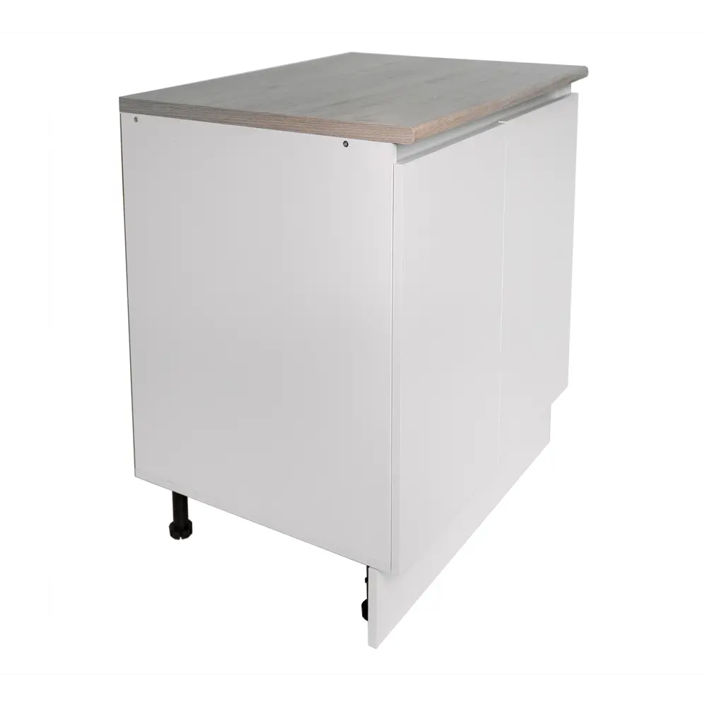 Кухонный шкаф напольный Миус 60x85x60 см ЛДСП цвет белый 89387888 STLM-2182176 Santreyd - Вид №3