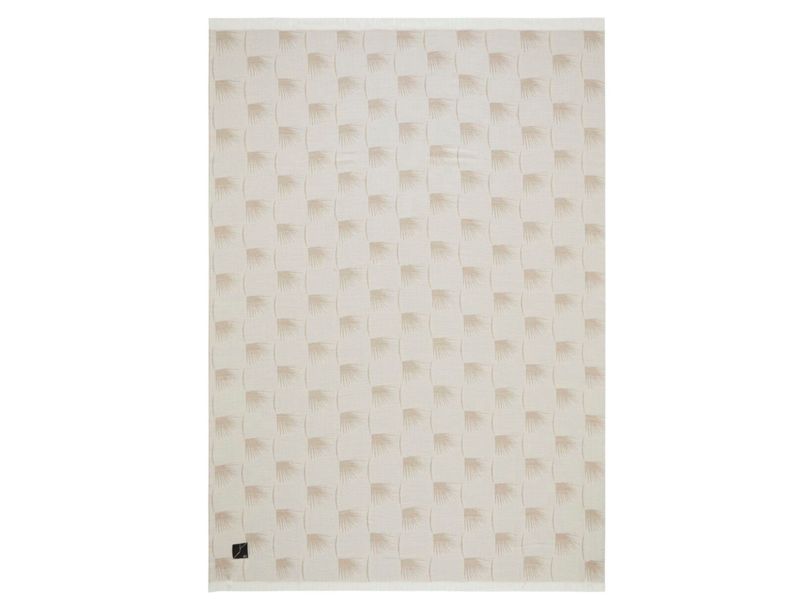 Шерстяной жаккардовый плед K-3 Sakura ARCH-00021865 - Вид №1