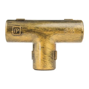 Тройник для кабель-канала 20x6.5 см цвет бронза 82709337 STLM-2190258