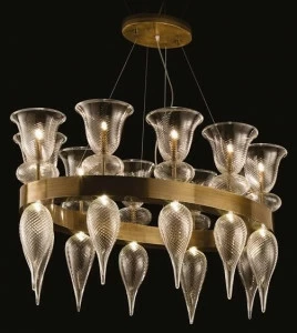 MULTIFORME Подвесной светильник ручной работы из муранского стекла Heritage