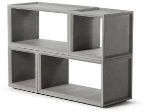lyon béton Модульный книжный шкаф из бетона Plus D-09220