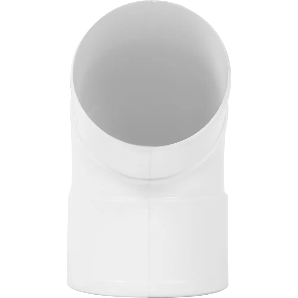 Отвод на 67° для трубы 80 мм цвет белый MUROL STLM-2045100 - Вид №1