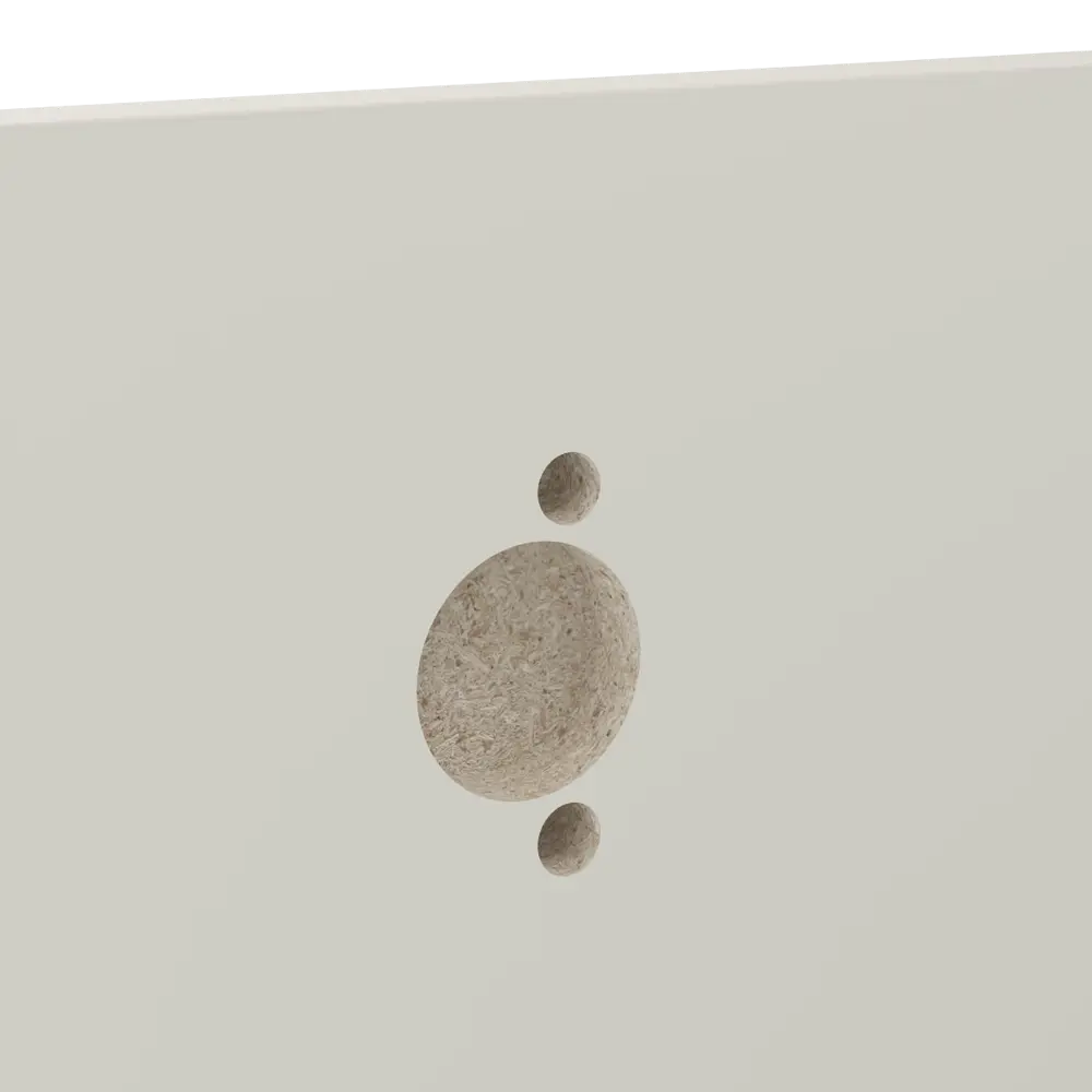 Фасад кухонного шкафа Аша 40x77 см KONSENSA ЛДСП цвет бежевый Аша бежевая STLM-2116551 - Вид №4