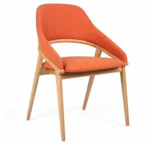 Fenabel Мягкое деревянное кресло Tagada Cd.2517