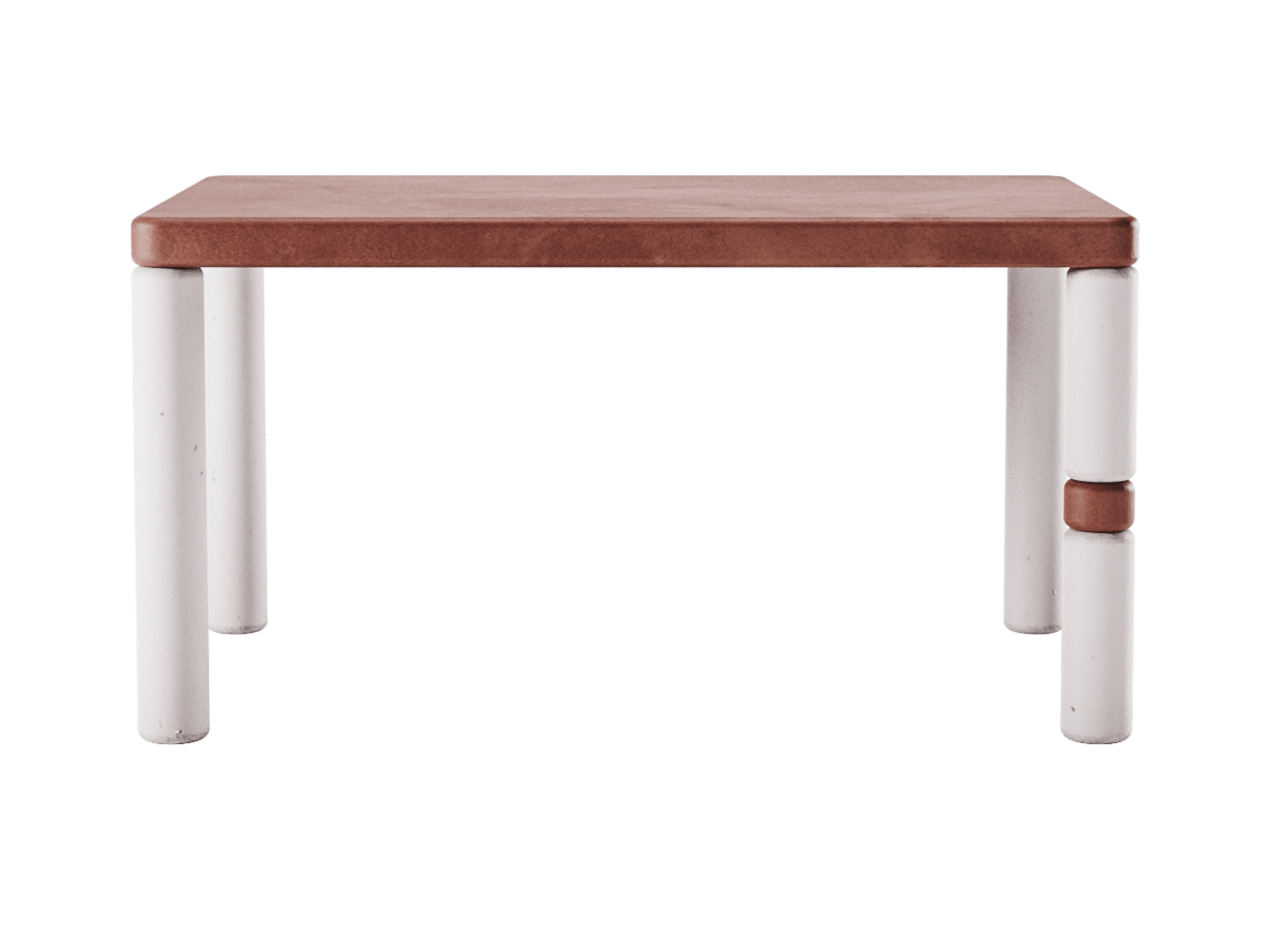 Прямоугольный бетонный обеденный стол Forma&Cemento пинбол ARCH-00050868 - Вид №1