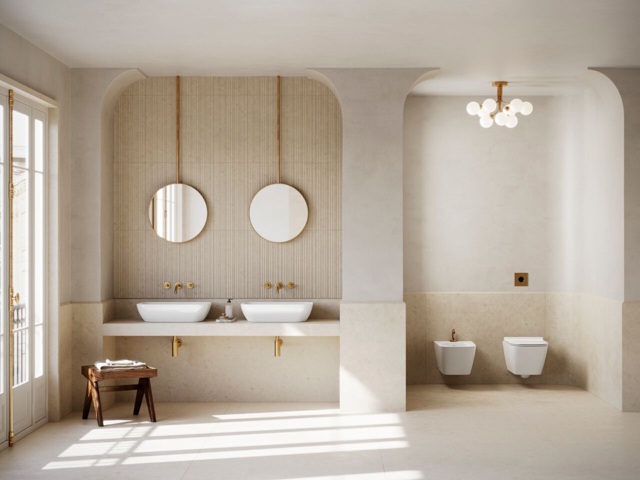 Одинарный прямоугольный умывальник CERAMICA CATALANO ARCH-00030957 - Вид №10