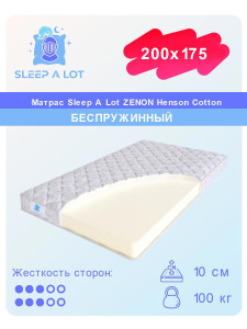 91178792 Матрас Zenon Henson Cotton 200x175 см беспружинный STLM-0511320 SLEEP A LOT