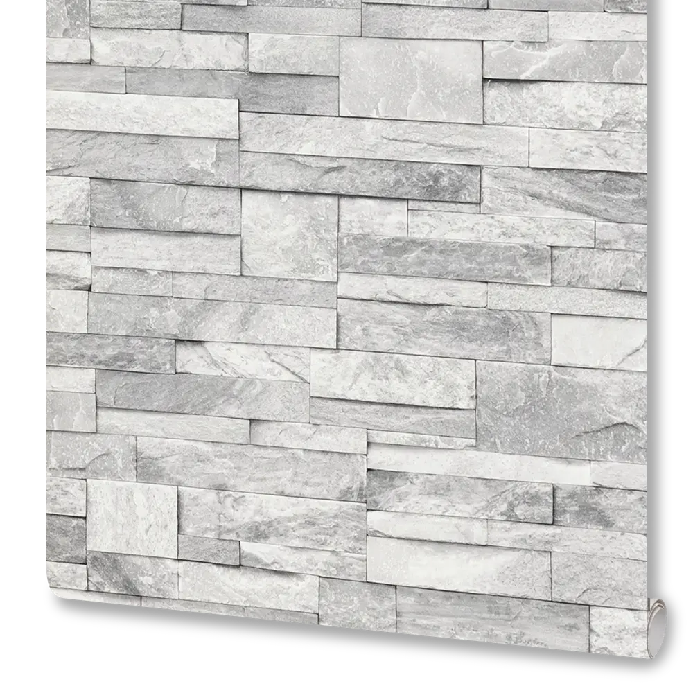 Обои флизелиновые Inspire Samy серые 0.53 м STLM-2196964