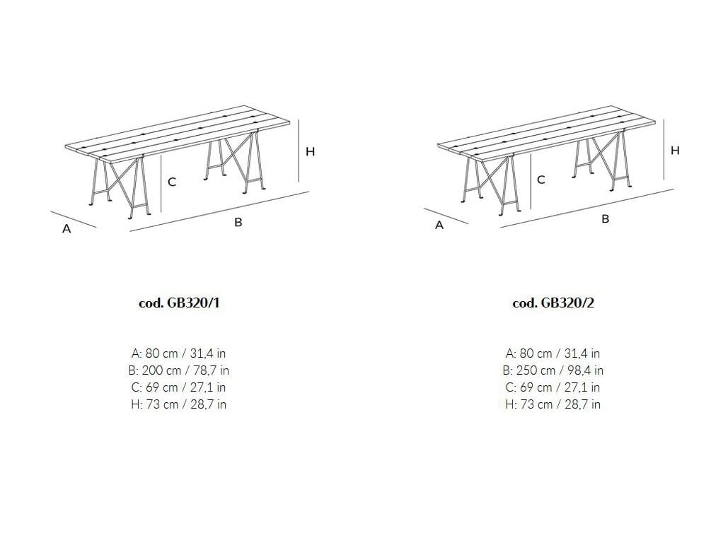 Прямоугольный обеденный стол из массива дерева Lando HAUTE COUTURE ARCH-00036359 - Вид №2