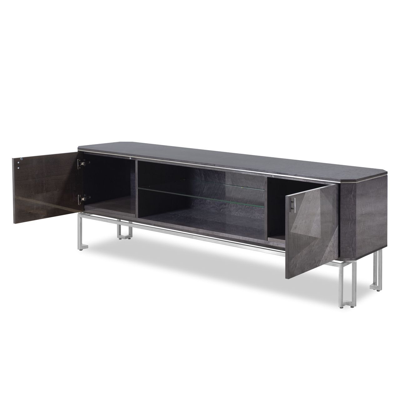 Деревянный шкаф для телевизора с распашными дверцами Hurtado Evolution ARCH-00038735 - Вид №1