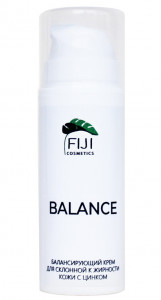 549722 Балансирующий крем для склонной к жирности кожи с цинком, "BALANCE", 30 мл Fiji