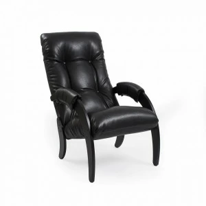 Кресло мягкое с деревянными ножками черное Vegas Lite Black IMPEX ДИЗАЙНЕРСКИЕ 00-3967052 Черный