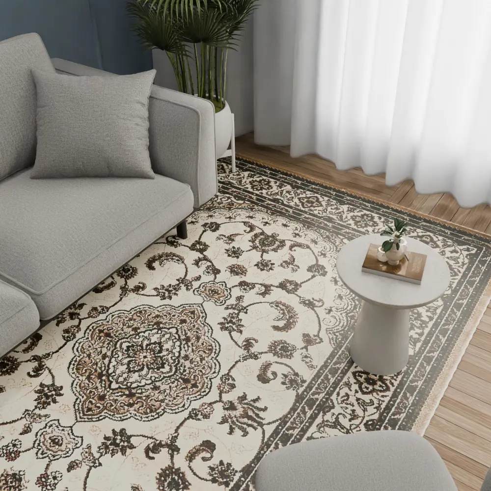 Ковер Santreyd Sahara 200x300 бежевый с ворсом 8мм 89348877 STLM-1442905