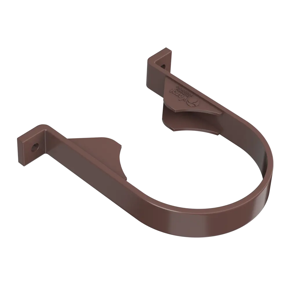 Хомут для водосточной трубы 82 мм цвет коричневый ТЕХНОНИКОЛЬ STLM-2061262 - Вид №1