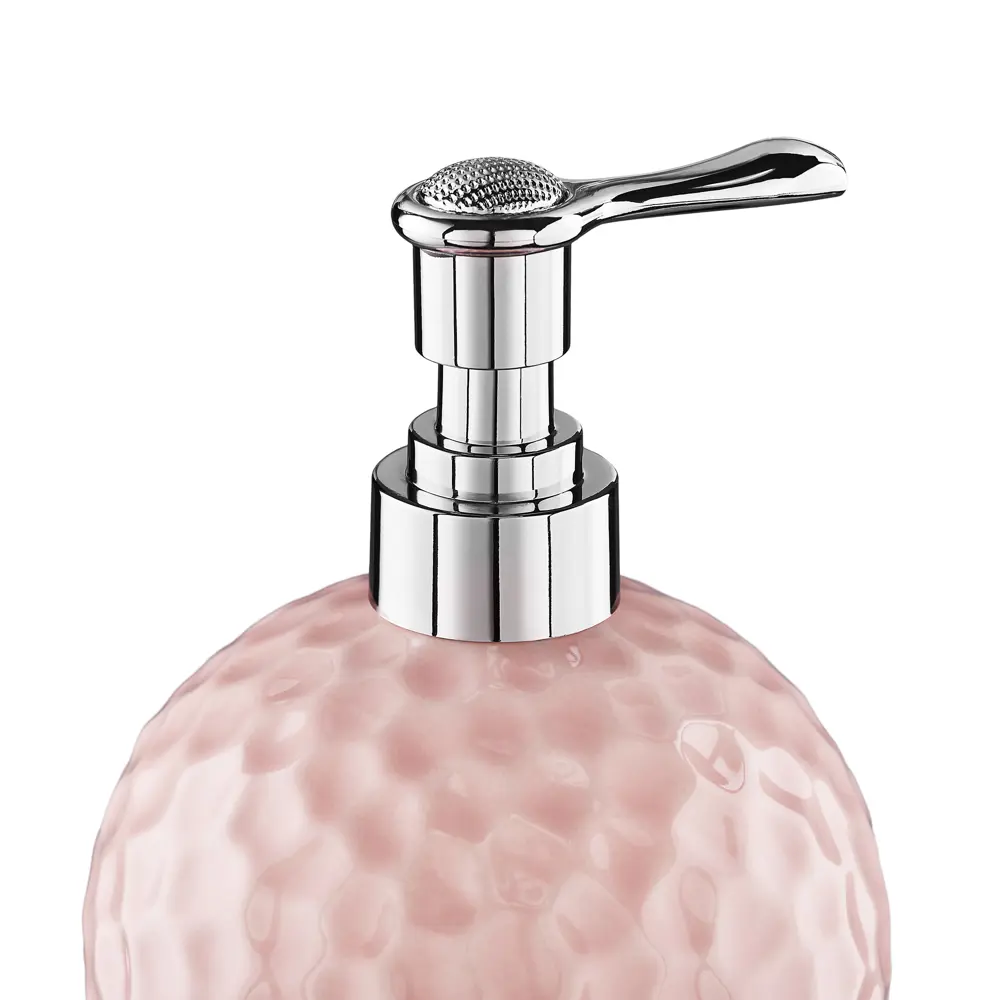 Дозатор для жидкого мыла Rosy цвет розовый MOROSHKA STLM-2074534 - Вид №1