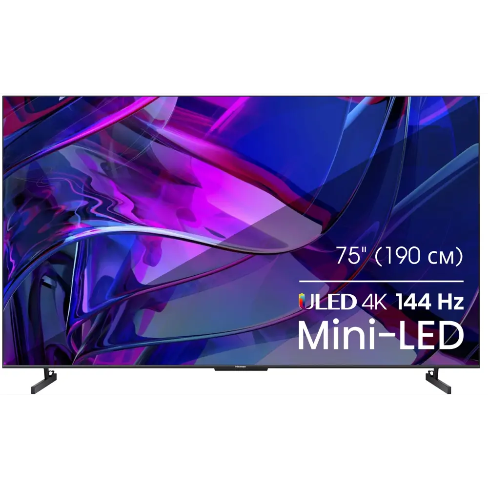 Телевизор Hisense 75U7KQ 4K Ultra HD 75" 190 см цвет темно-серый