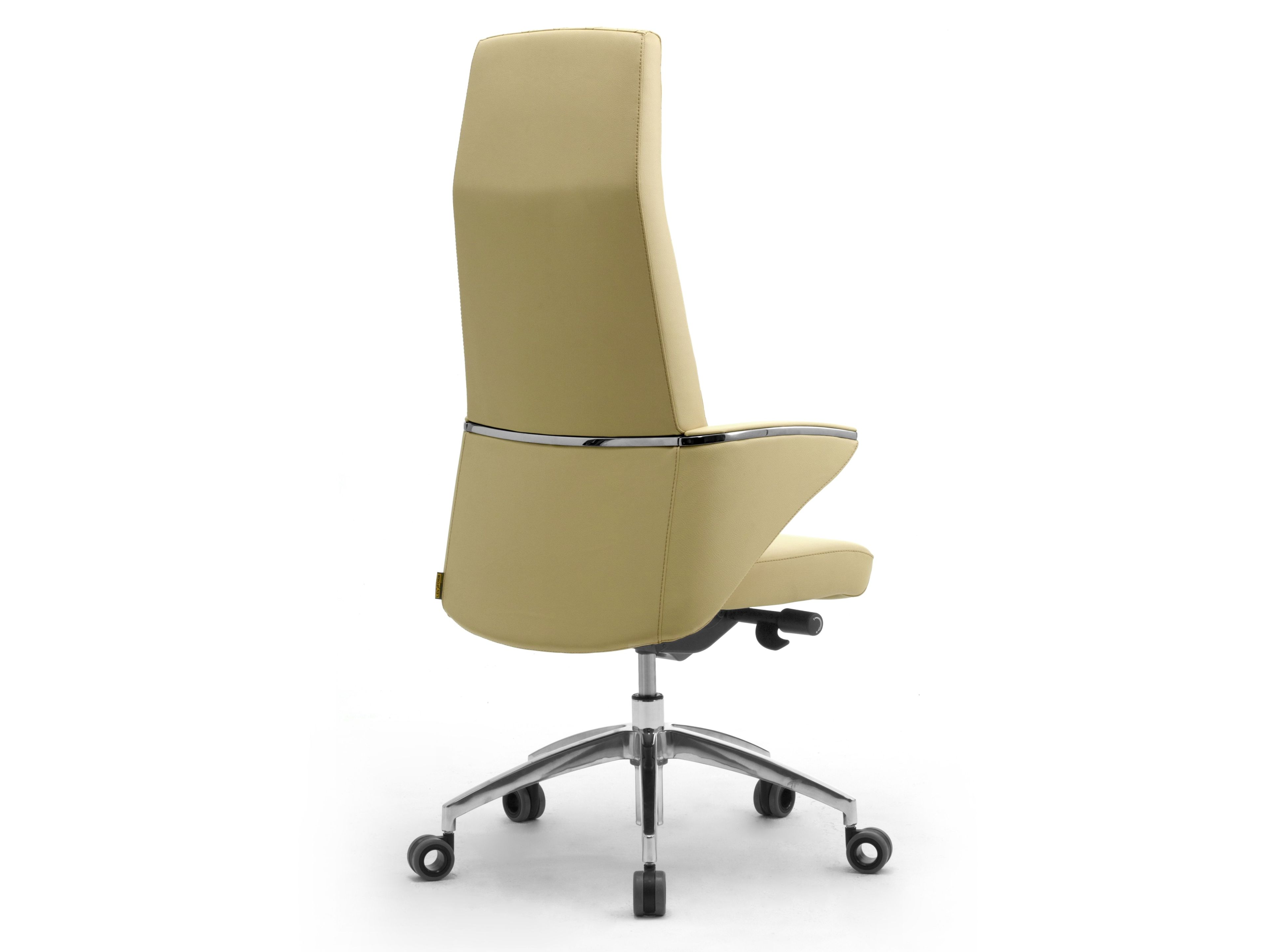 Кожаное вращающееся офисное кресло с подлокотниками Leyform Zeus ARCH-00041786 - Вид №2