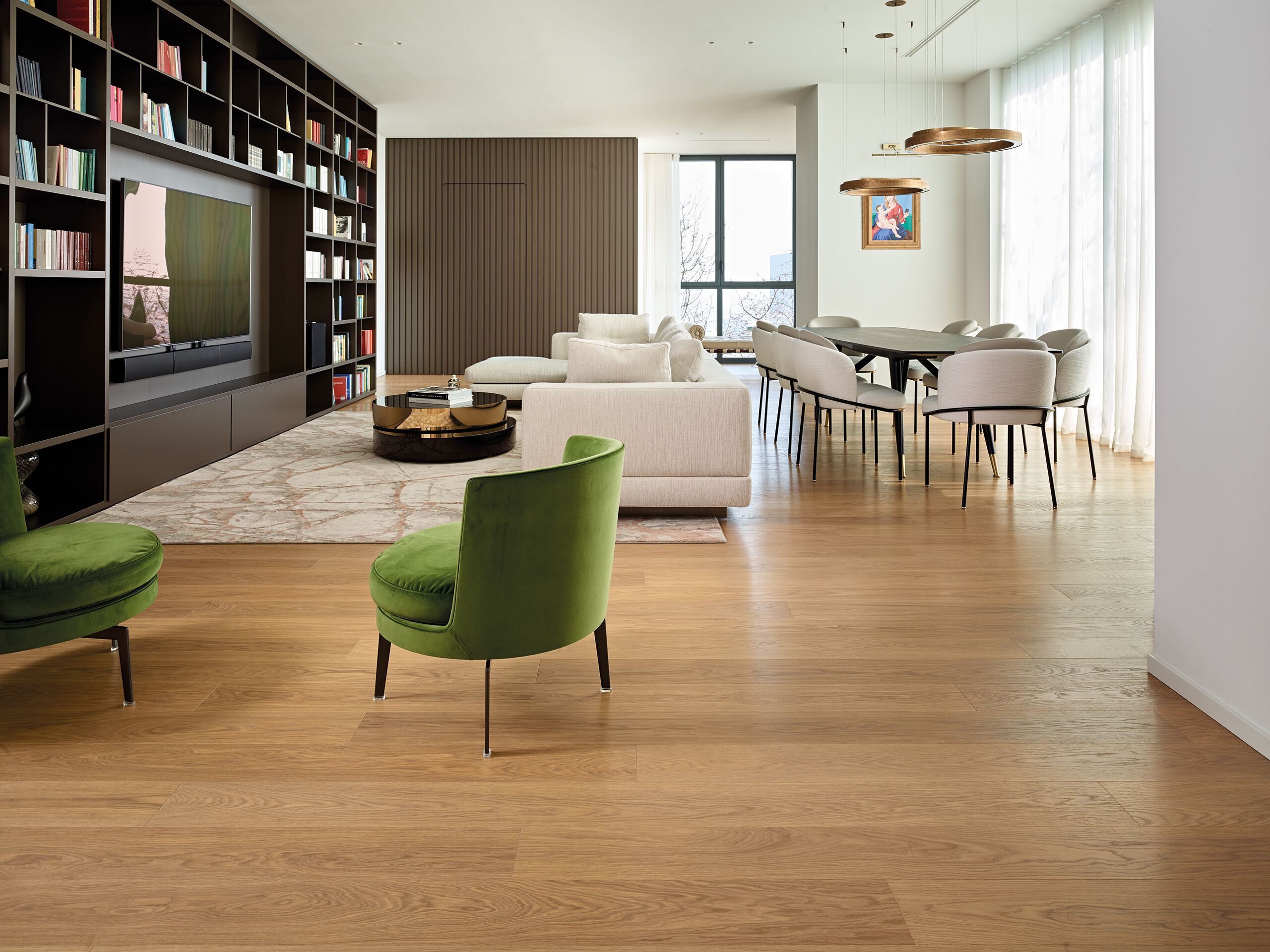 Биосовместимый трехслойный деревянный пол Fiemme Tremila Boschi di Fiemme ARCH-00058855