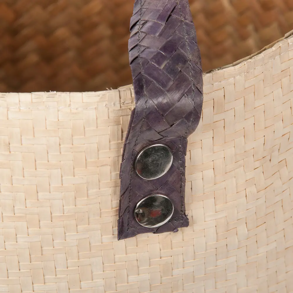 Корзина мягкая Kub HAP8548, 44х50х44 см, 88 л, пальмовое волокно STORIDEA STLM-2200997 - Вид №3