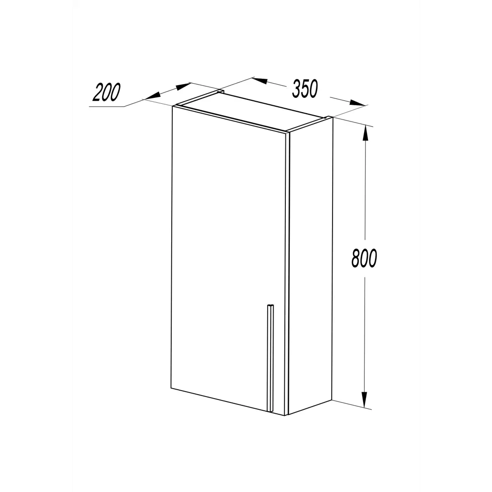 Полуколонна AQUATON Амели для ванной в стиле фьорд 84028904 STLM-0046272 - Вид №4