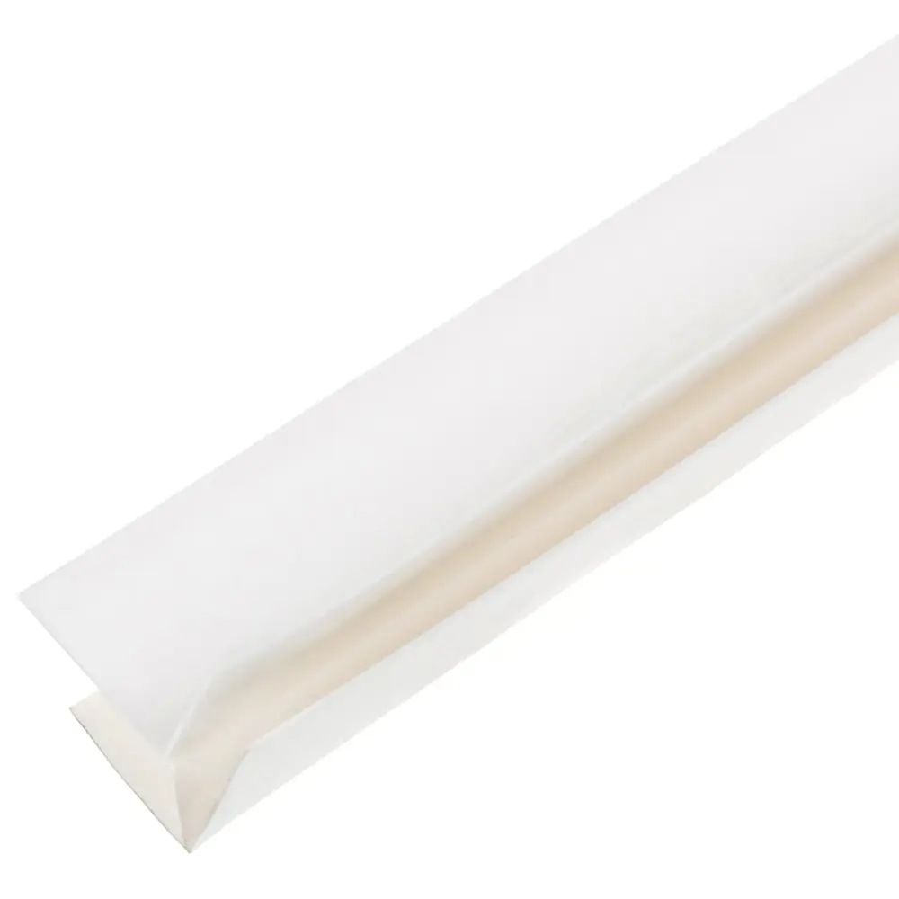 Угол ПВХ наружный для панелей 5 мм, 3000 мм, цвет белый РСП STLM-2120488 - Вид №1
